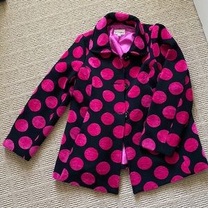 3 Sisters Polka Dot Coat